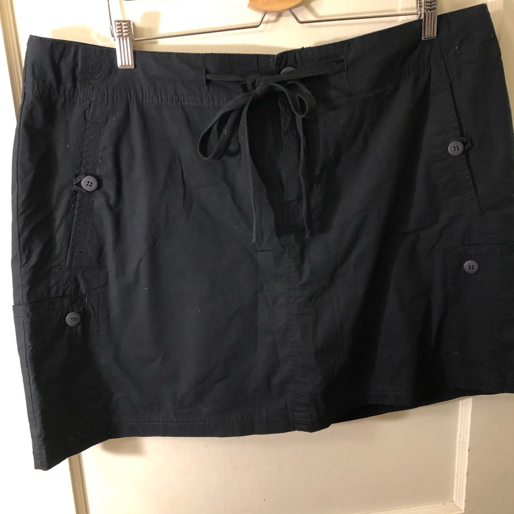 NWT Lane Bryant Black Scooter/Skort